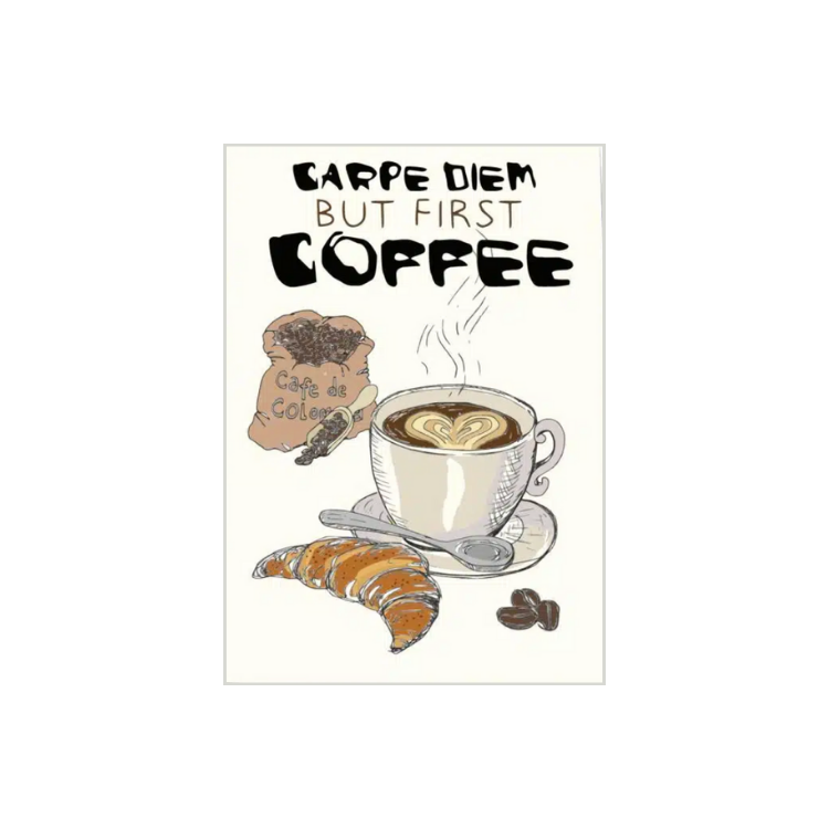 Coffee Carpe Diem Kort